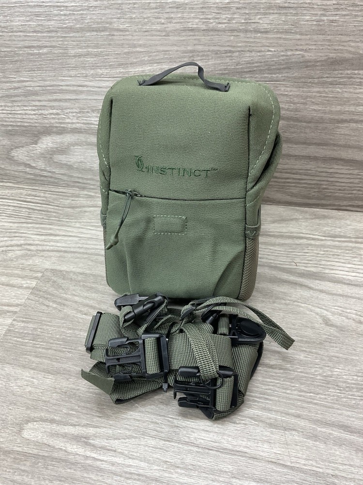 Cabela's Instinct Soft Small Binocular Case & Harness Camouflage W/ Strap