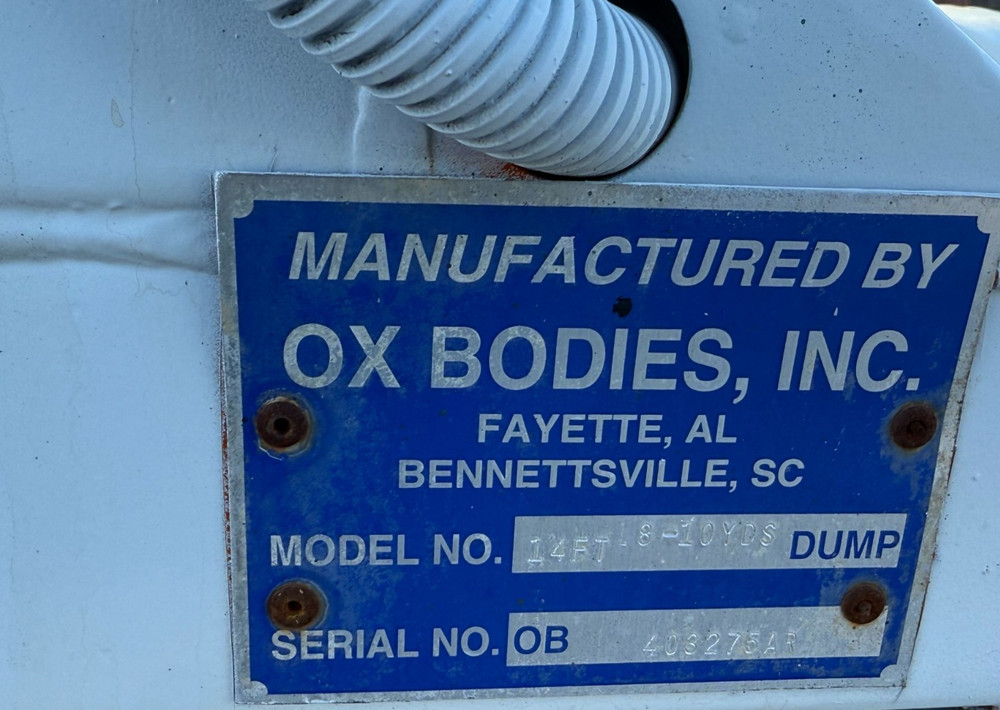 OX Bodies 14' Dump 8-10yd | 403275AR