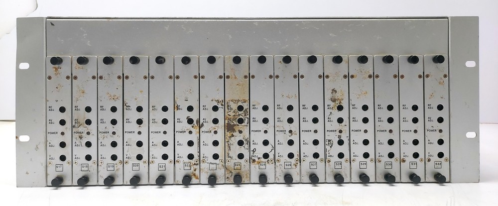 16 Channel Analog CATV Headend RF Modulator Rack Mount System