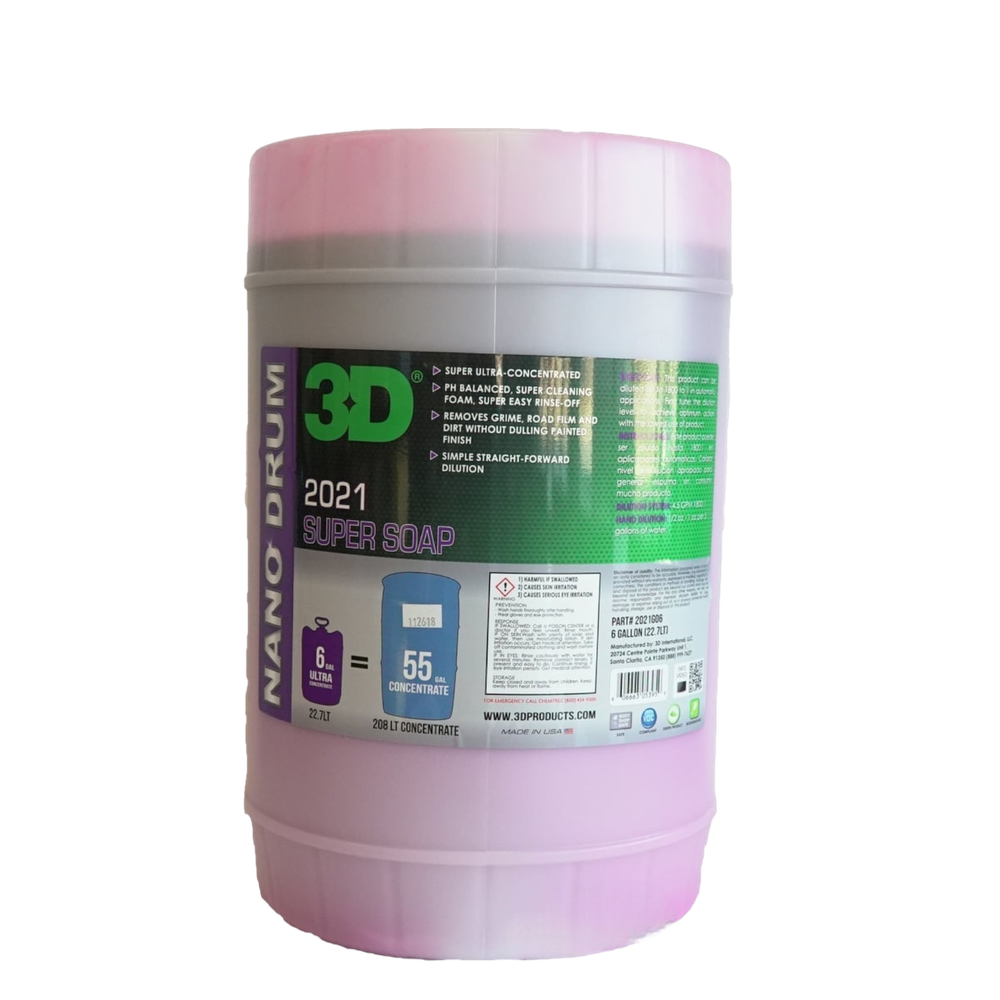 3D Super Soap Super Ultra Concentrated Ph Balanced Pink Soap