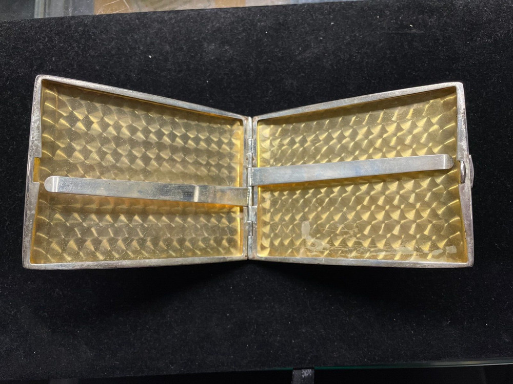 Antique Sterling Silver Cigarette Case