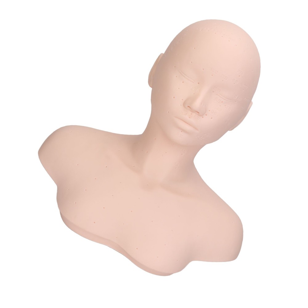 Versatile Soft Comfortable Practice Training Mannequin Head For Beauty Care