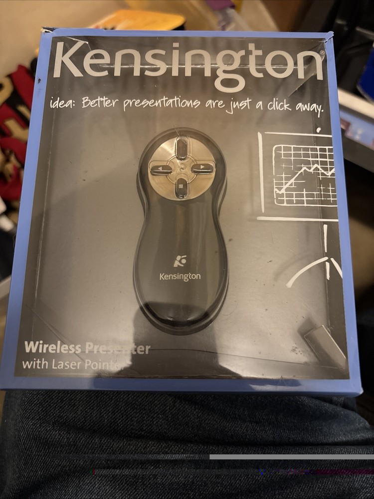 Kensington Wireless Control Presenter Pointer Remote USB