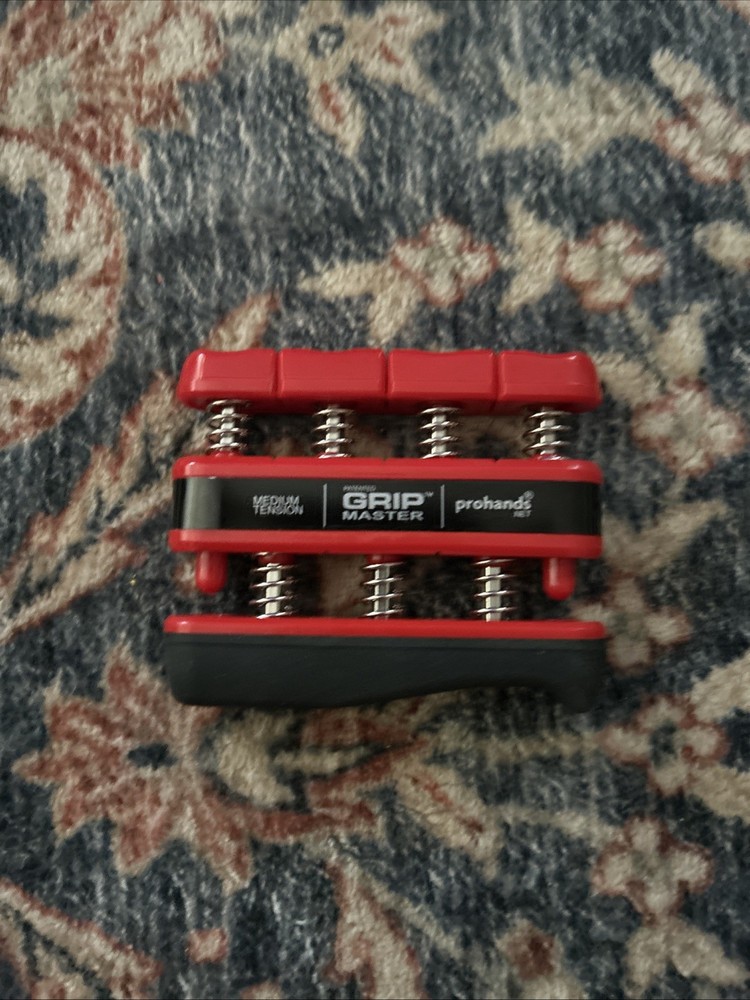 ProHands Gripmaster Hand Exerciser - Red (Medium Tension)