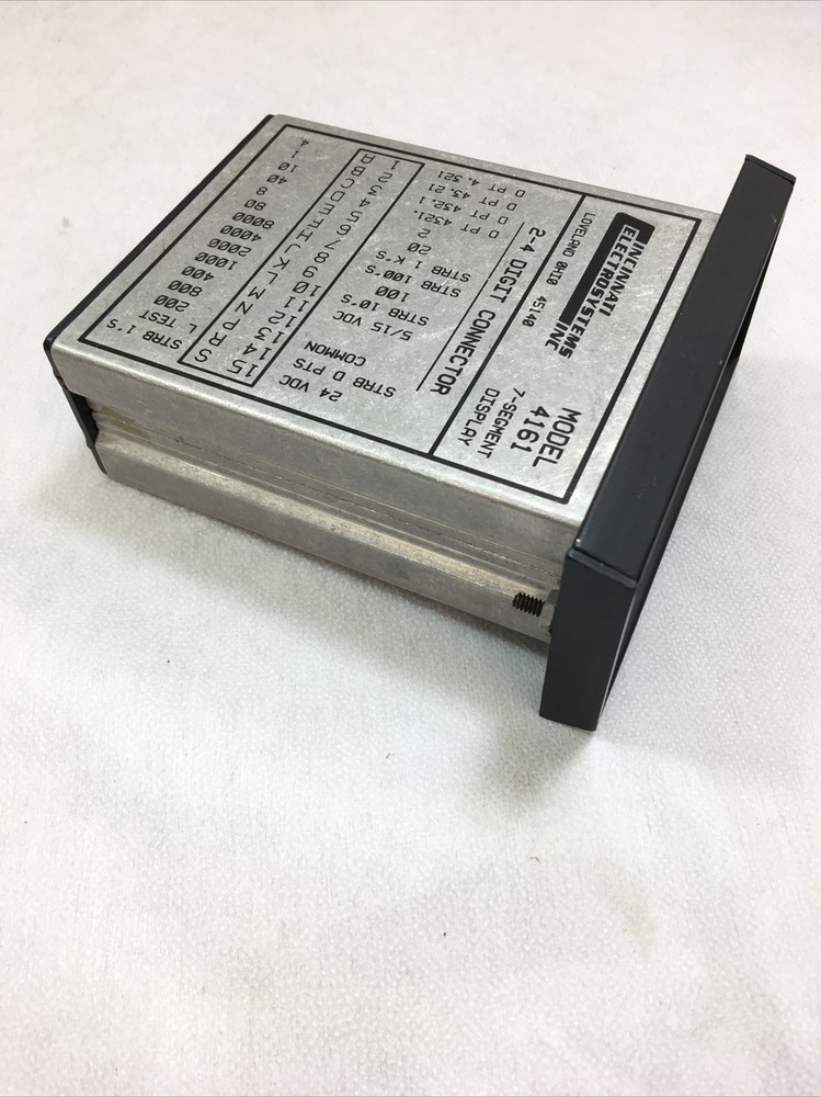 Cincinnati Electrosystems Model 4161 Digitswitch Assembly