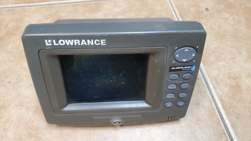 Lowrance GLOBALMAP 5500C GPS Chart Plotter (See Description)