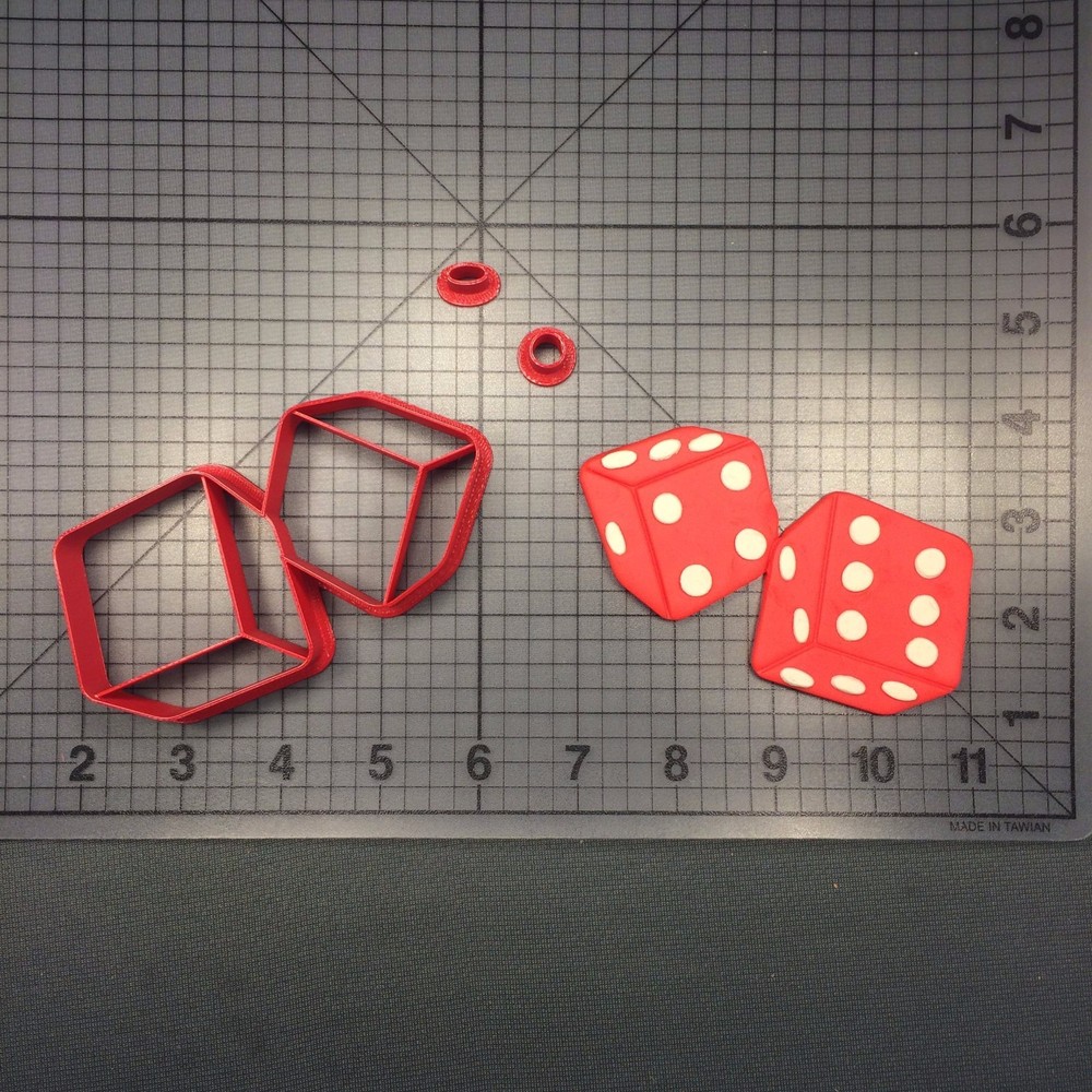 Dice 101 Cookie Cutter Set