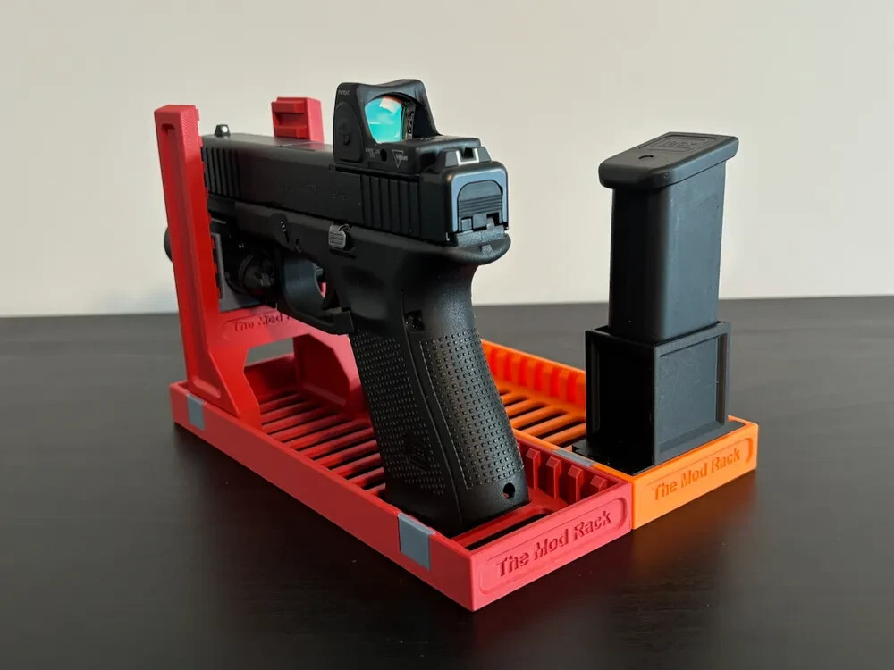 The Mod Rack handgun storage system (Black)