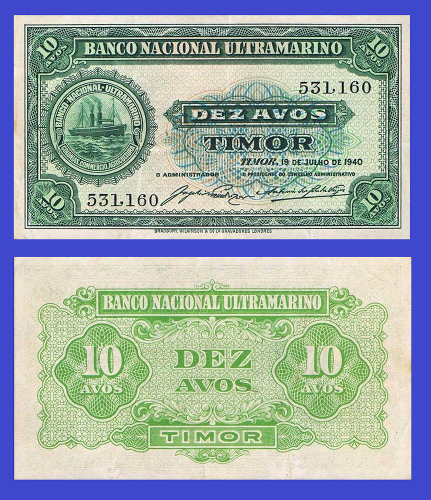 Timor 10  avos 1948  - Copy