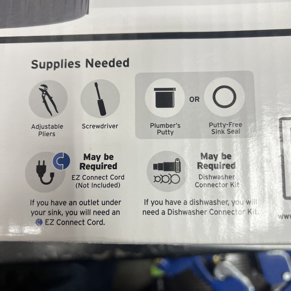 Evolution .75HP, 3/4 HP Garbage Disposal, Advanced Series EZ Connect Continuous