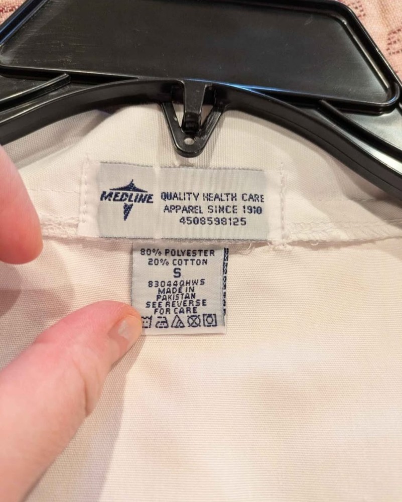 Medline Lab Coat Size Small
