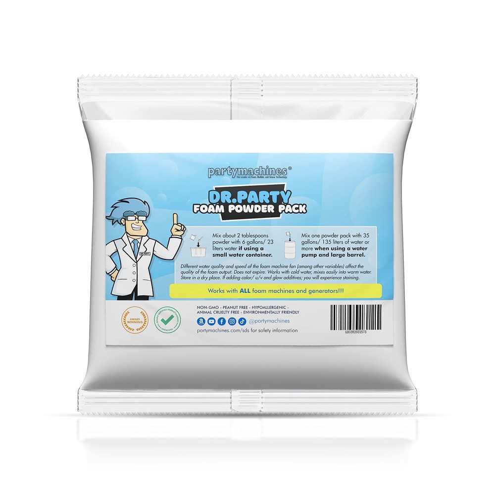 Budget Friendly Foam Powder Pack - Small Solution for 8x6, White