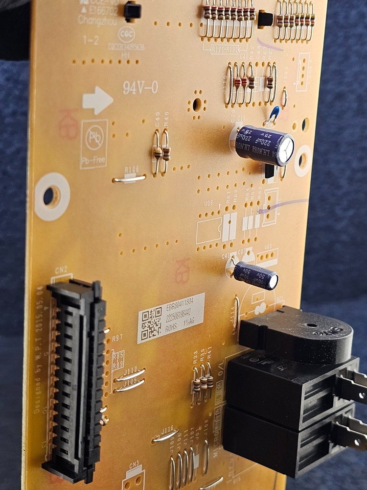 EBR80411804: PCB Assembly Main Microwave Control Board Panel