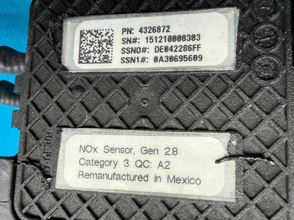 Genuine OEM Cummins 4326872 NOx Nitrogen Oxide Sensor