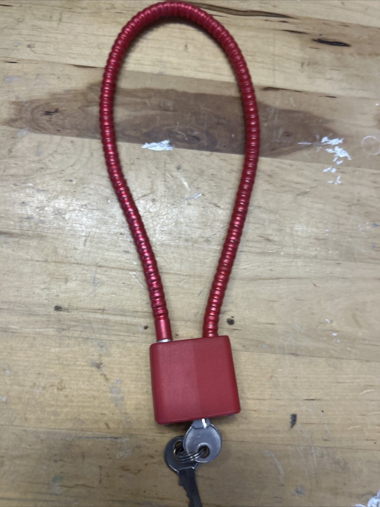 Red Gun Cable Lock 30MM