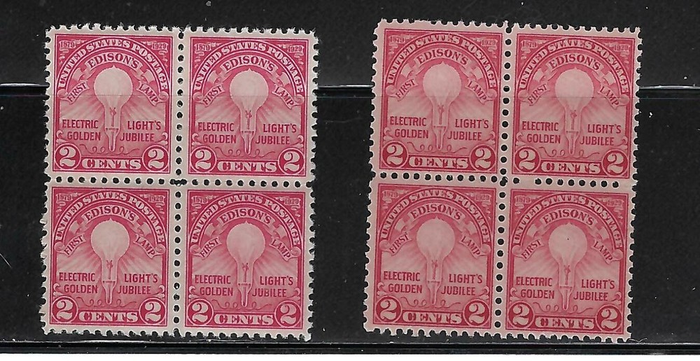 US SCOTT 654-655 BLOCK