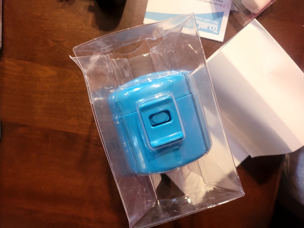 TRUE SHARP 2 High Quality Power Rotary Blade Sharpener Blue New/Open Box