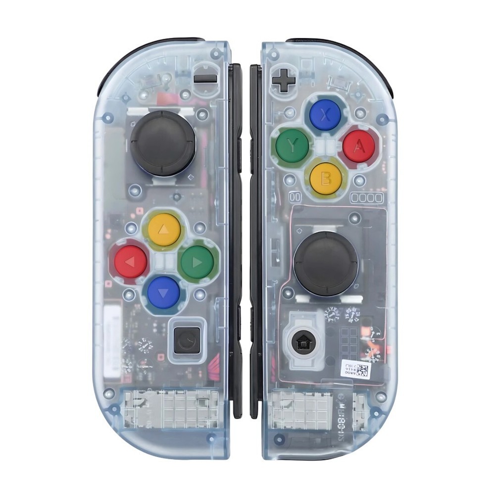 Clear Custom Never Drift Hall Effect Nintendo Switch Joy-Cons OEM Authentic