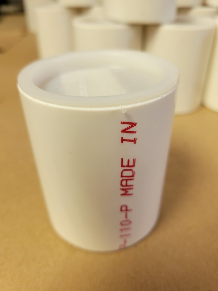 (8) 2" Diameter and 3" Deep Powder Coating Fluid Bed Cup