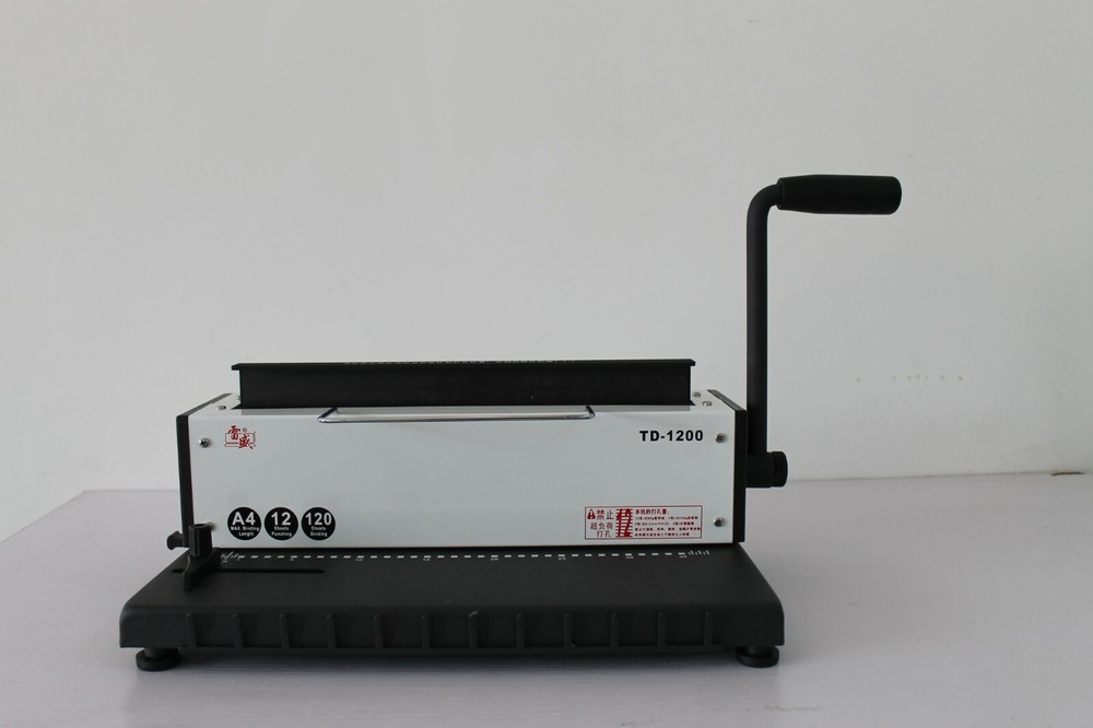 Wire Coil Binding Machine 34Holes 3:1 Punching-Binding Machine Binding