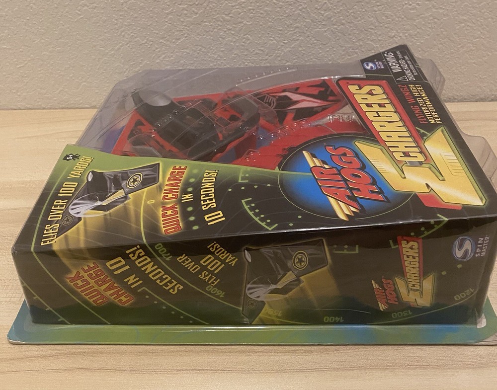 Air Hogs E-Chargers Flying Wingz Motorized Airplane