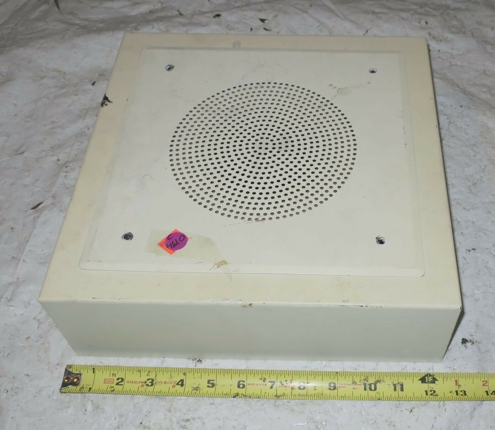 Wall Mounted Building Speaker Box w Speaker