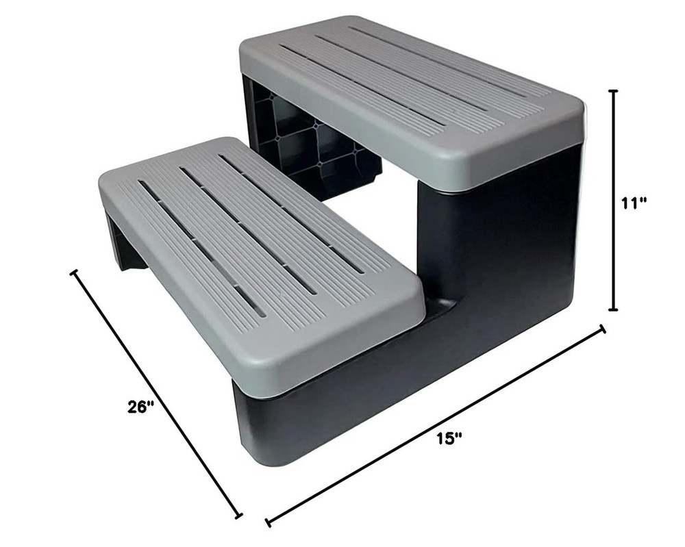 Spa Ease Classic Hot Tub Step Grey