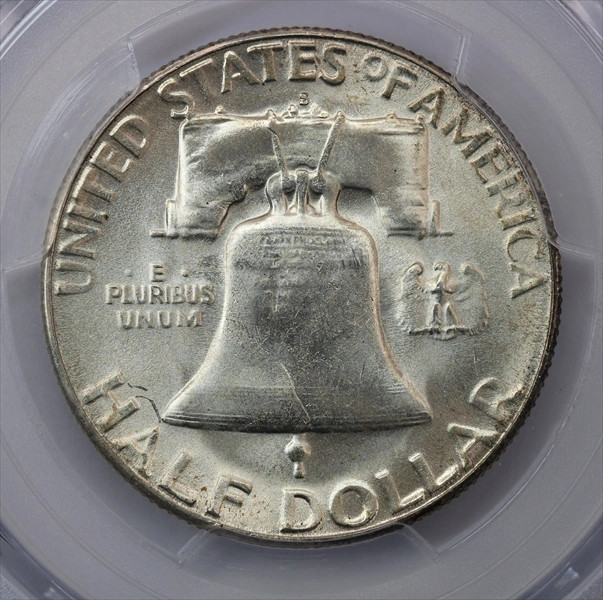 1953-S Franklin Half Dollar PCGS MS64