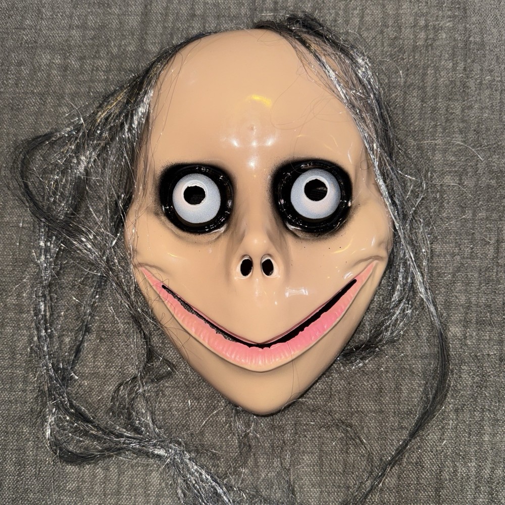 Momo Zombie Hard Plastic Mask Scary