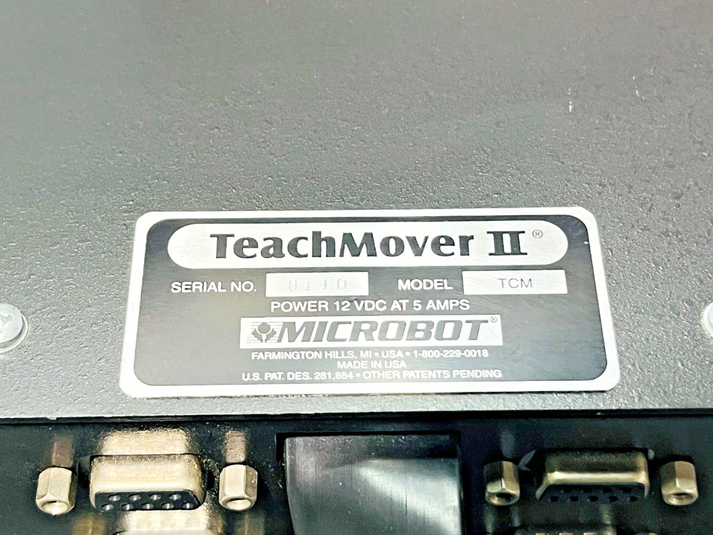 Microbot Teachmover 2 Programmable Robot Arm Teaching Device 12VDC Tested