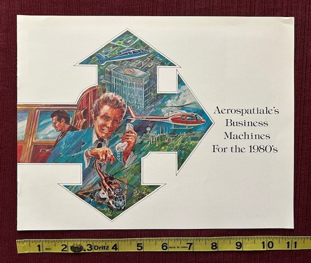 Aerospatiale Helicopter 1979 Brochure