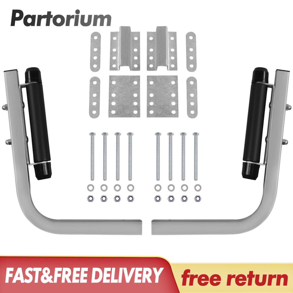 Adjustable Roller Guide Ons Boat Trailer 97 Degree Bend Heavy Duty Kit