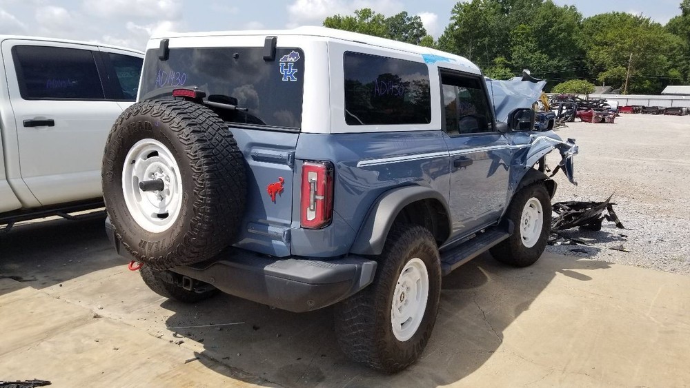 24 FORD BRONCO QUARTER PANEL OUTER SKIN REAR LEFT DRIVER BLUE