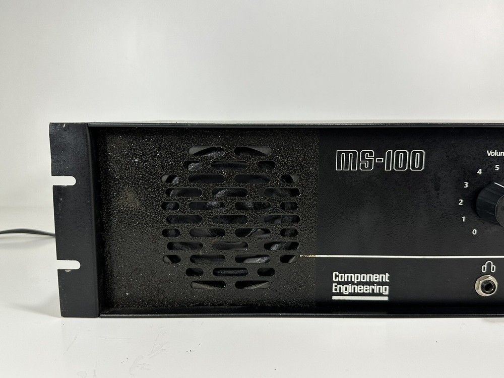 Component Engineering MS-100 ~ Booth Monitor Amplifier ~ 20 Watts into 8Ω
