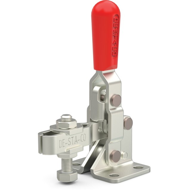 DE-STA-CO 201-USS Stainless Vertical 125 Lb Hold-Down Toggle Locking Clamp