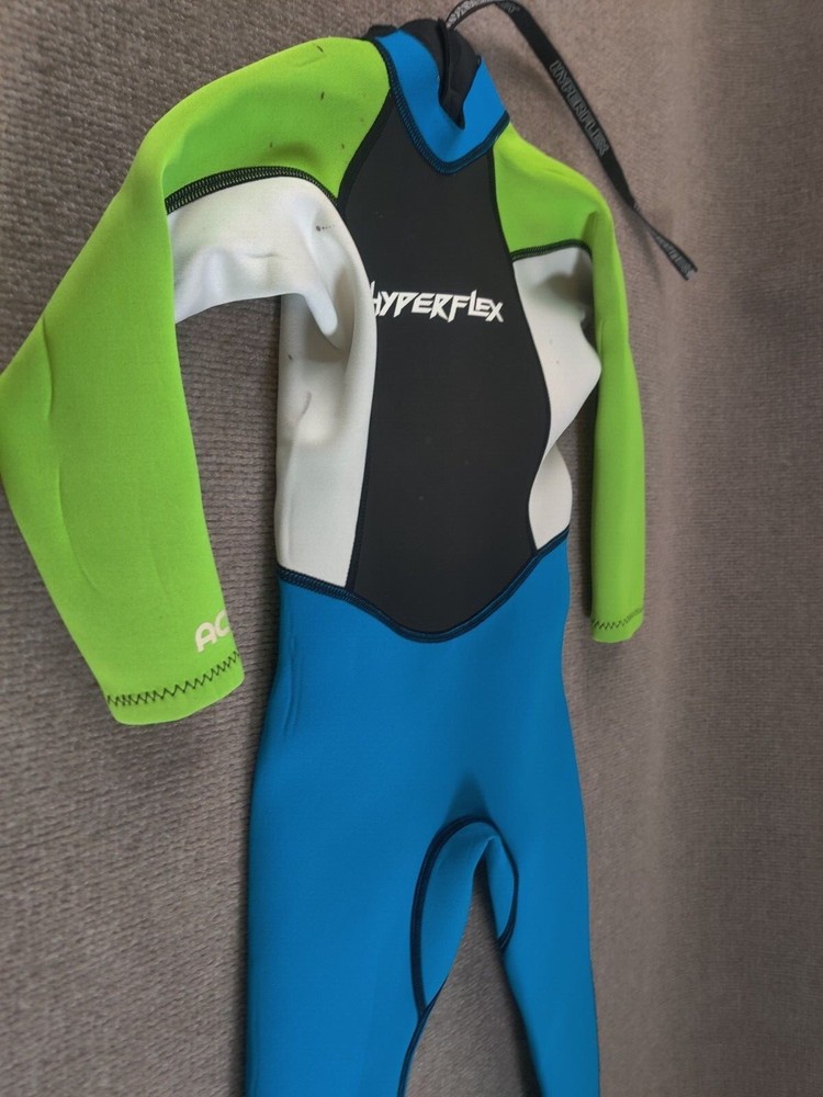 Hyperflex Junior Access Full Body 3/2mm Wetsuit Boys Missing Size Tag Chest 24