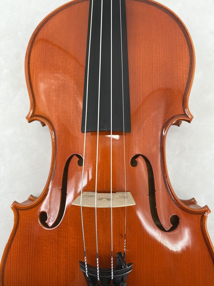 Handcrafted 4/4Violin Solid One-Piece Back Flamed Maple 30yr Spruce Complete Set