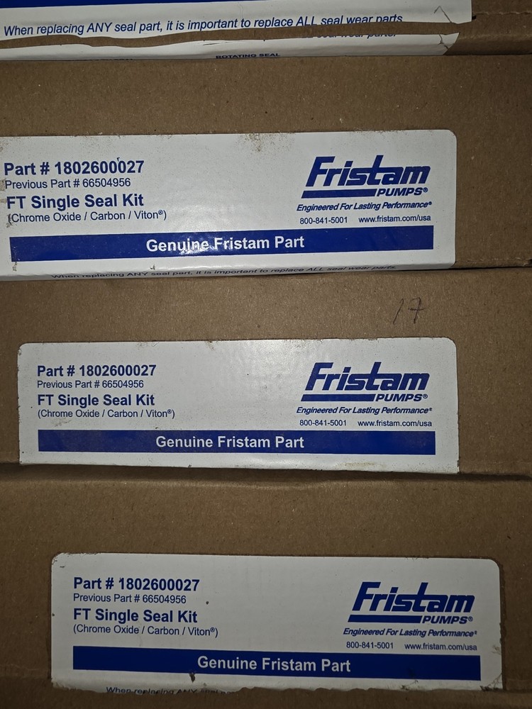 Fristam Pump Seal Kit  1802600027