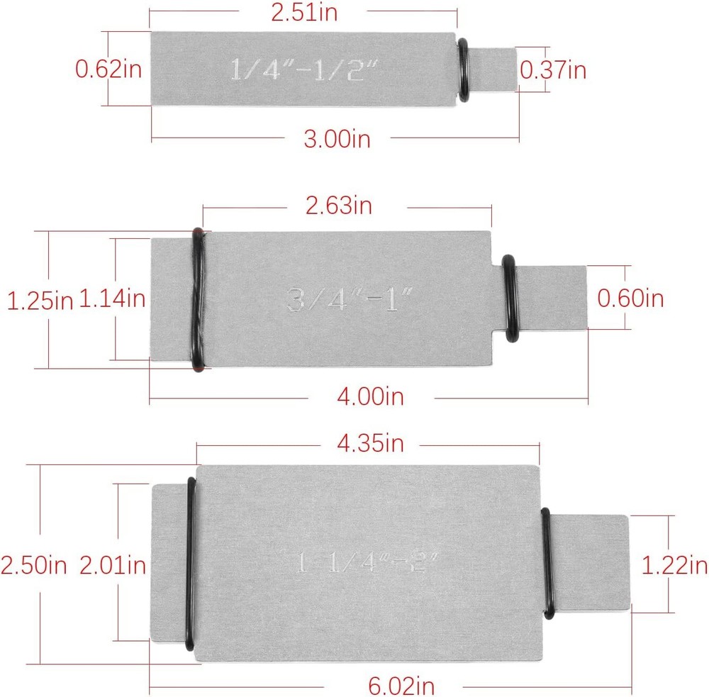 Check Seat Removal Tool Kit for Wilkins 1/4" - 2" Model 950XL/975XL RK-975TOOL