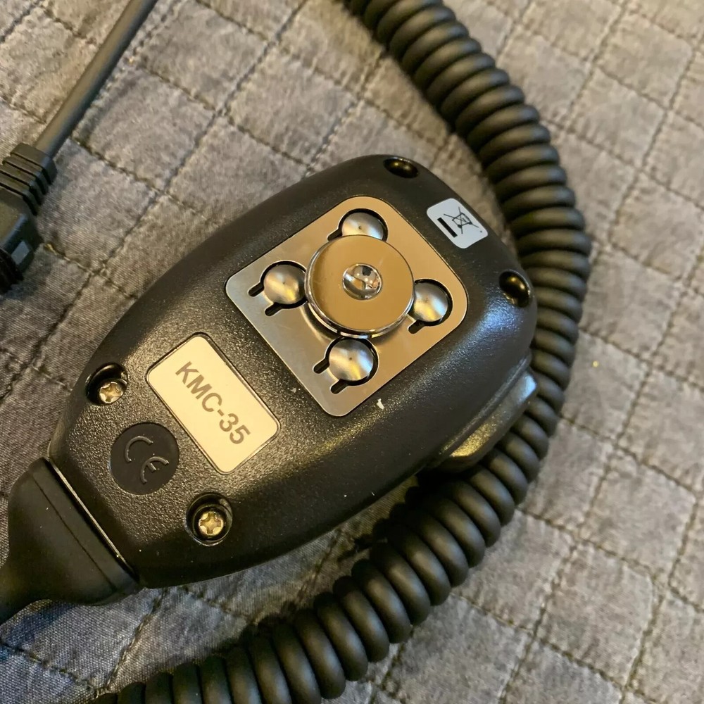 Original KMC-35 Handheld Wired Microphone Two Way Mobile Radio with Bracket
