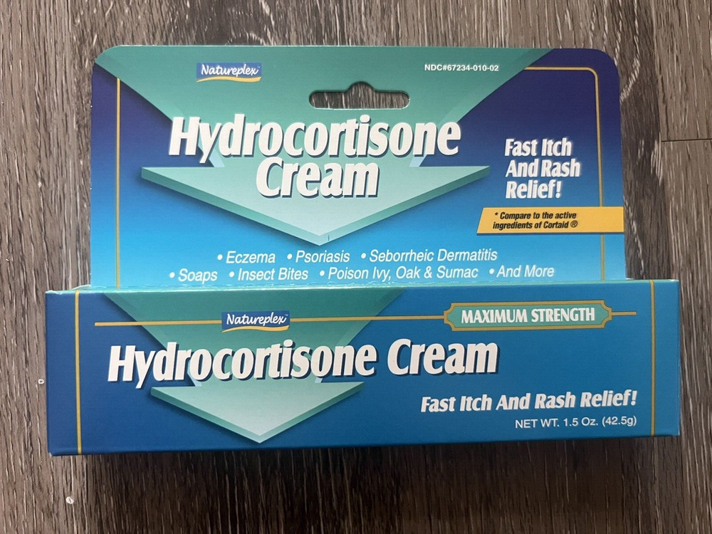 Natureplex Hydrocortisone 1% Cream Maximum Strength 1.5oz