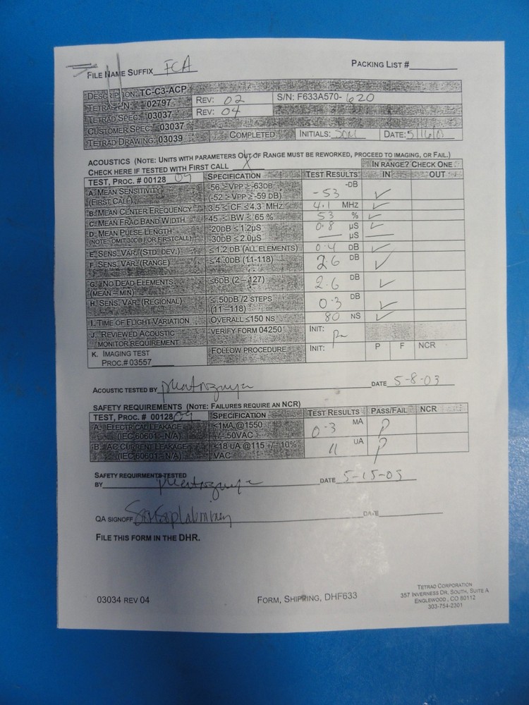 GE AC‑C3 Convex Array Ultrasound Probe – Replacement for Acuson XP‑128 ~ 9924