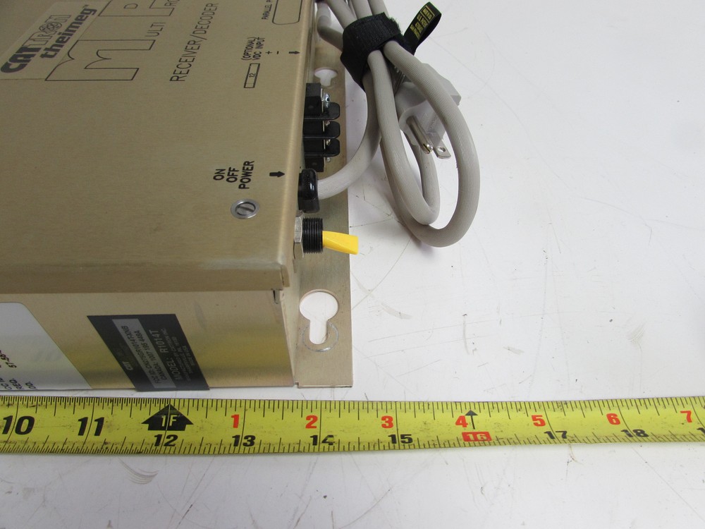 CATTRON THEIMEG R1014T/RD96001 MULTI PROCCESSOR RECIEVER/DECODER CHASSIS *XLNT*