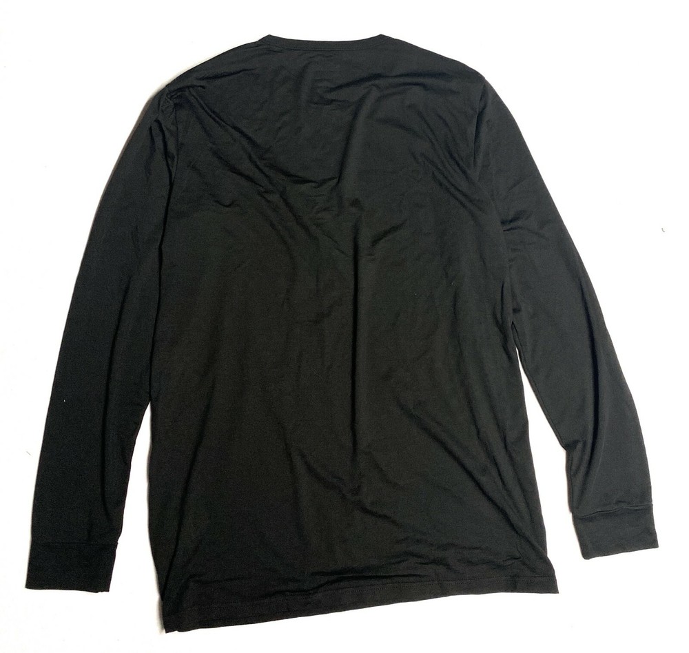 32 Degrees Heat Men's Base Layer Shirts (Quantity 1 Shirt, Black)