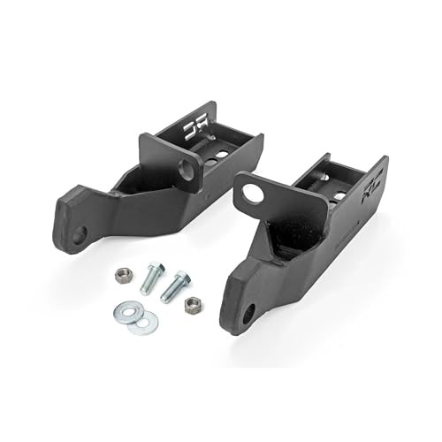 Front Shackle Kit w/D-Rings & Rubber Isolators - 73126