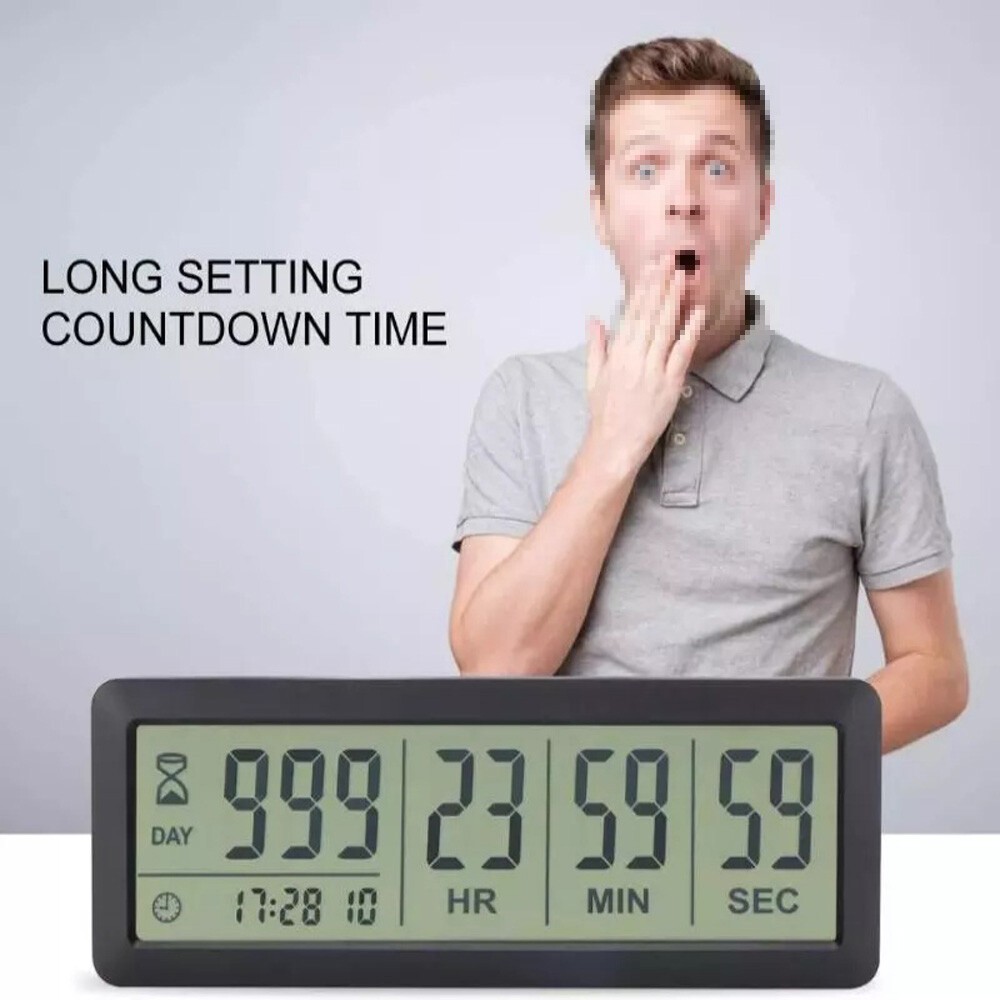 999 Days Count Down Clock Digital Countdown Days Timer Clock Time Management