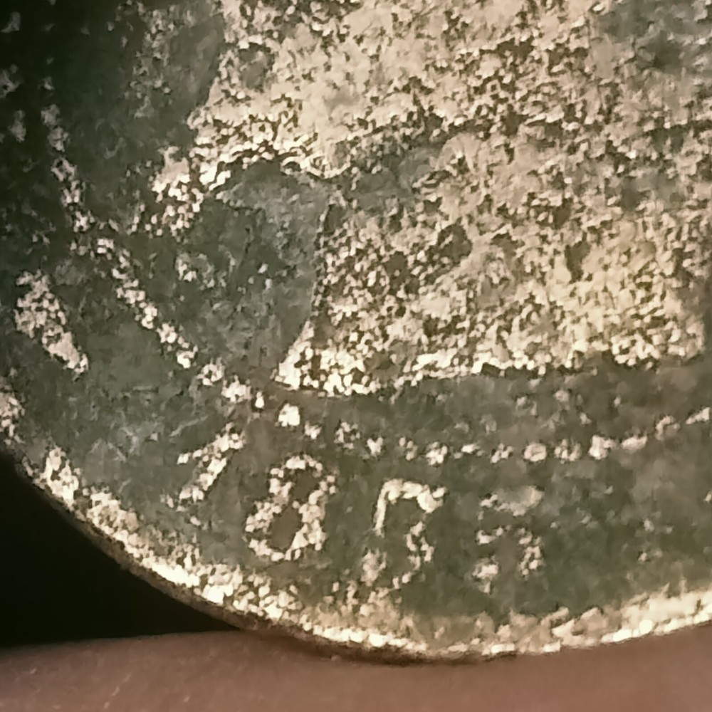 DATE ERROR-1835 CINQ CENTIMES NAPOLEON SILVER