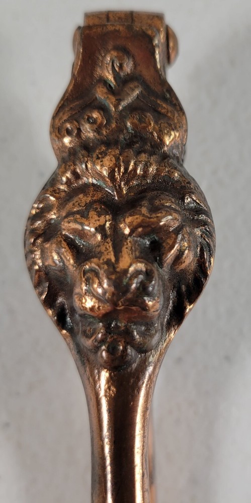 Vintage Lilium Copper Plated Lion Head Nutcracker Kitchen Tools