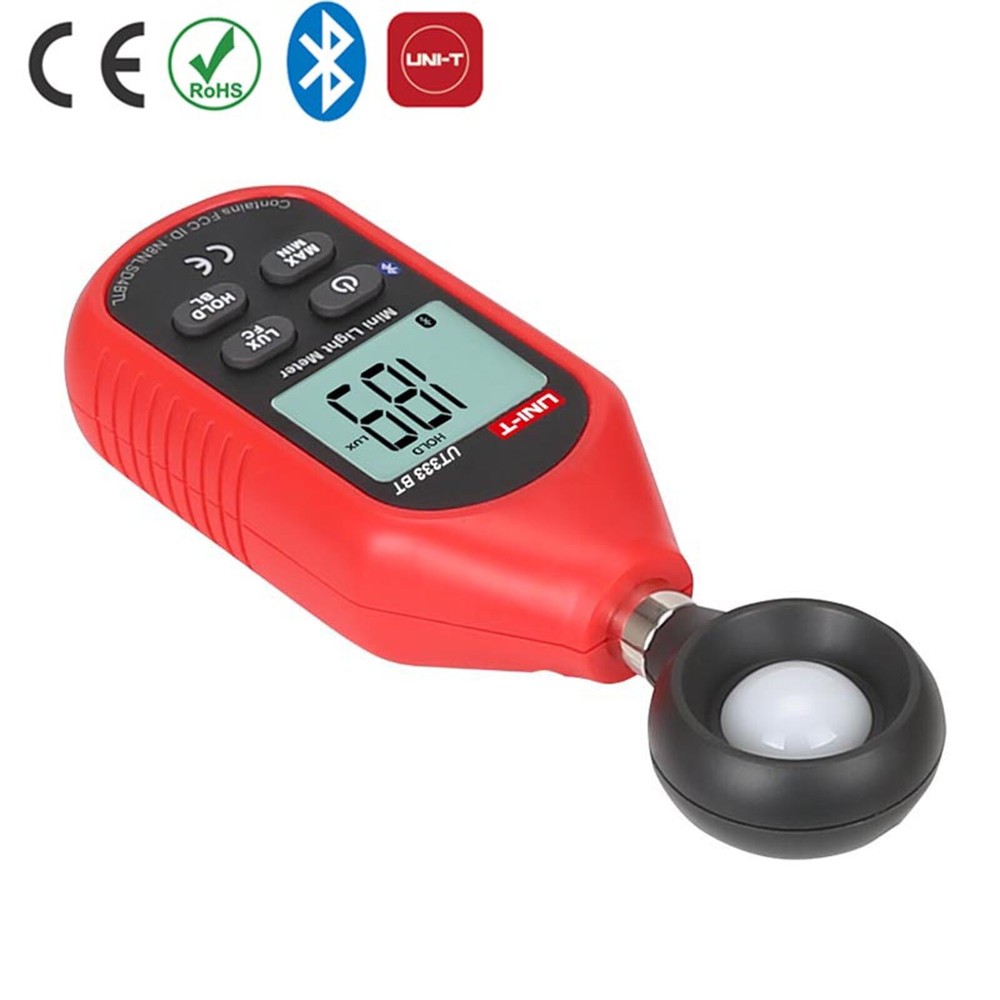 UNI-T UT383-BT Mini Light Meter LCD Display with Bluetooth iENV