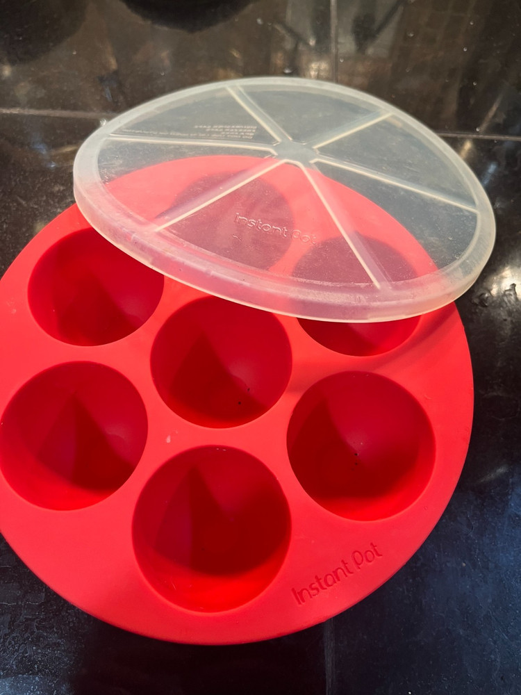 Instant Pot Silicone Egg Bites Mold with Lid - Pressure Cooker Accessory